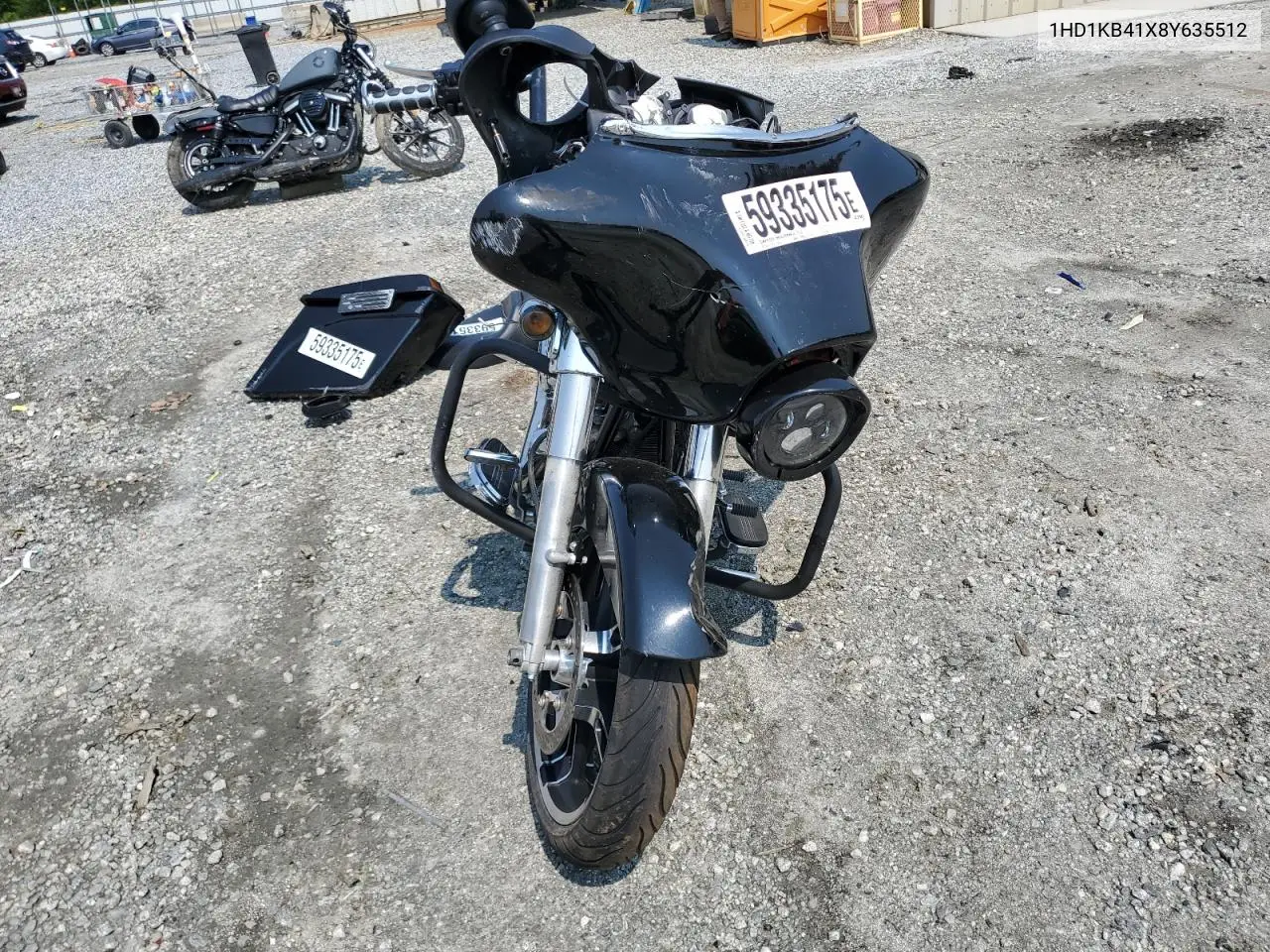 2008 Harley-Davidson Flhx VIN: 1HD1KB41X8Y635512 Lot: 59335175