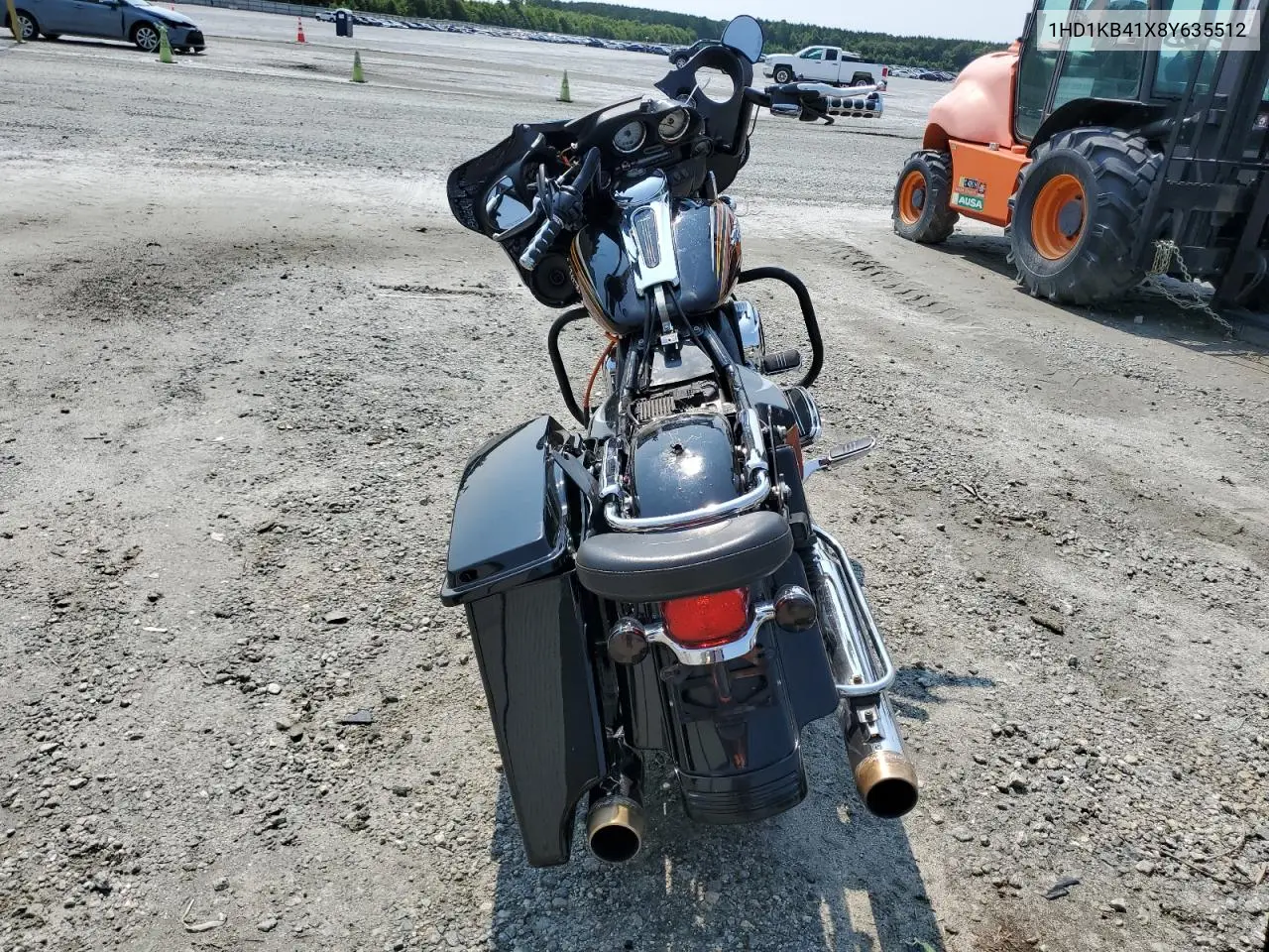 2008 Harley-Davidson Flhx VIN: 1HD1KB41X8Y635512 Lot: 59335175