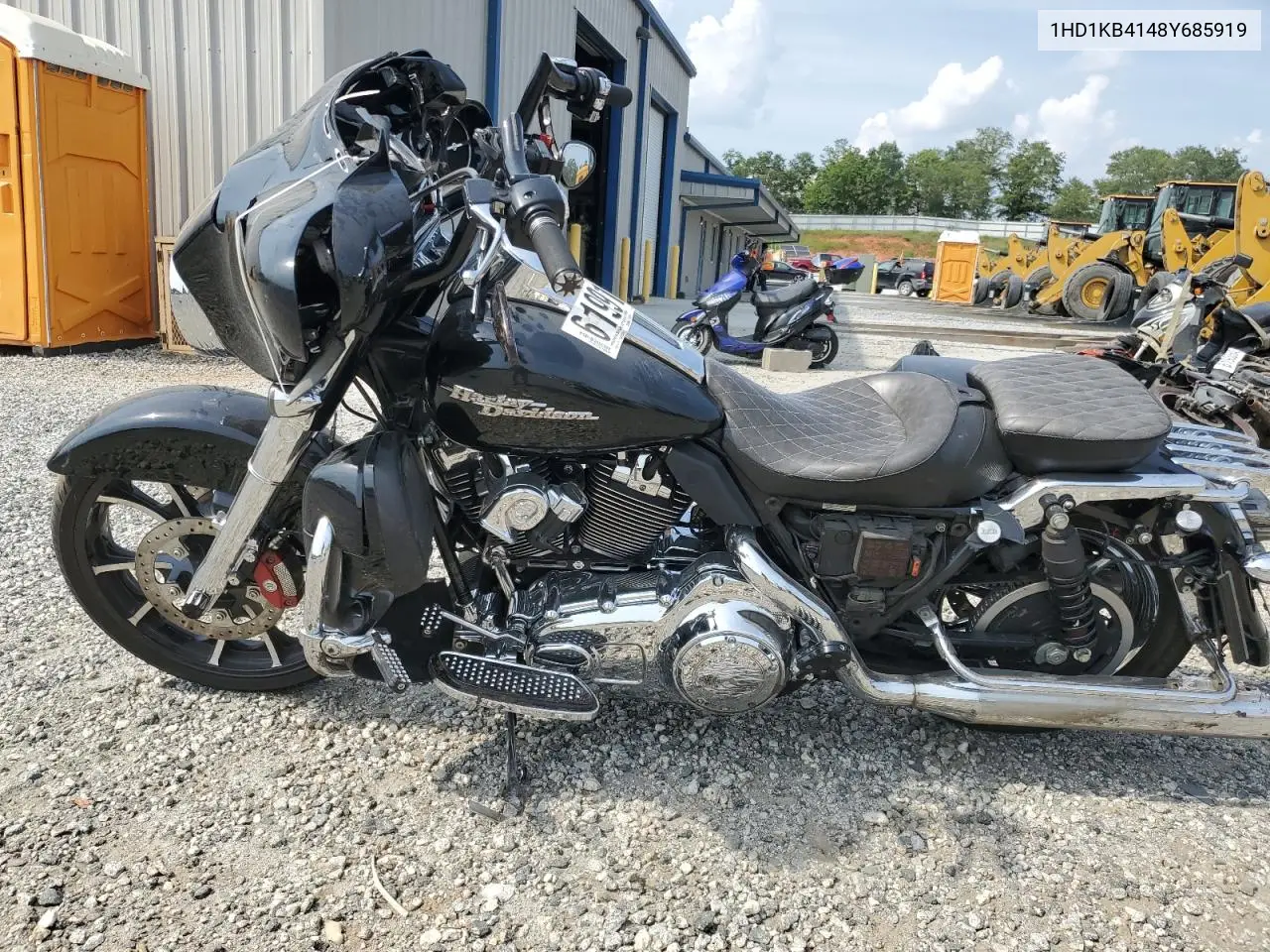 2008 Harley-Davidson Flhx VIN: 1HD1KB4148Y685919 Lot: 61991345
