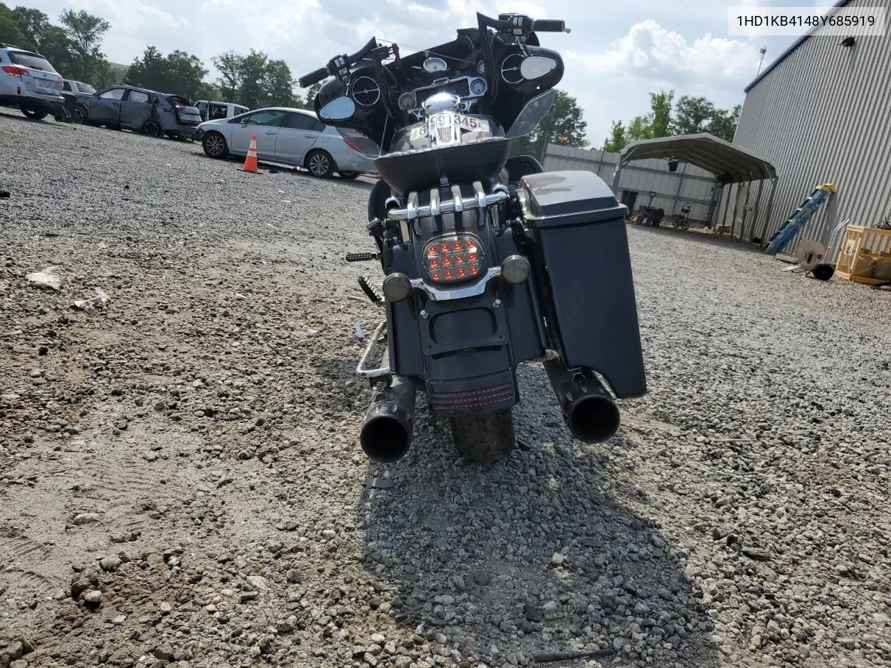 2008 Harley-Davidson Flhx VIN: 1HD1KB4148Y685919 Lot: 61991345