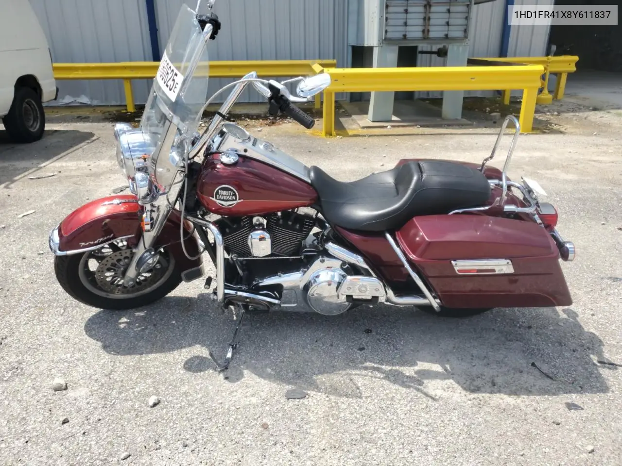 2008 Harley-Davidson Flhrc VIN: 1HD1FR41X8Y611837 Lot: 62160625