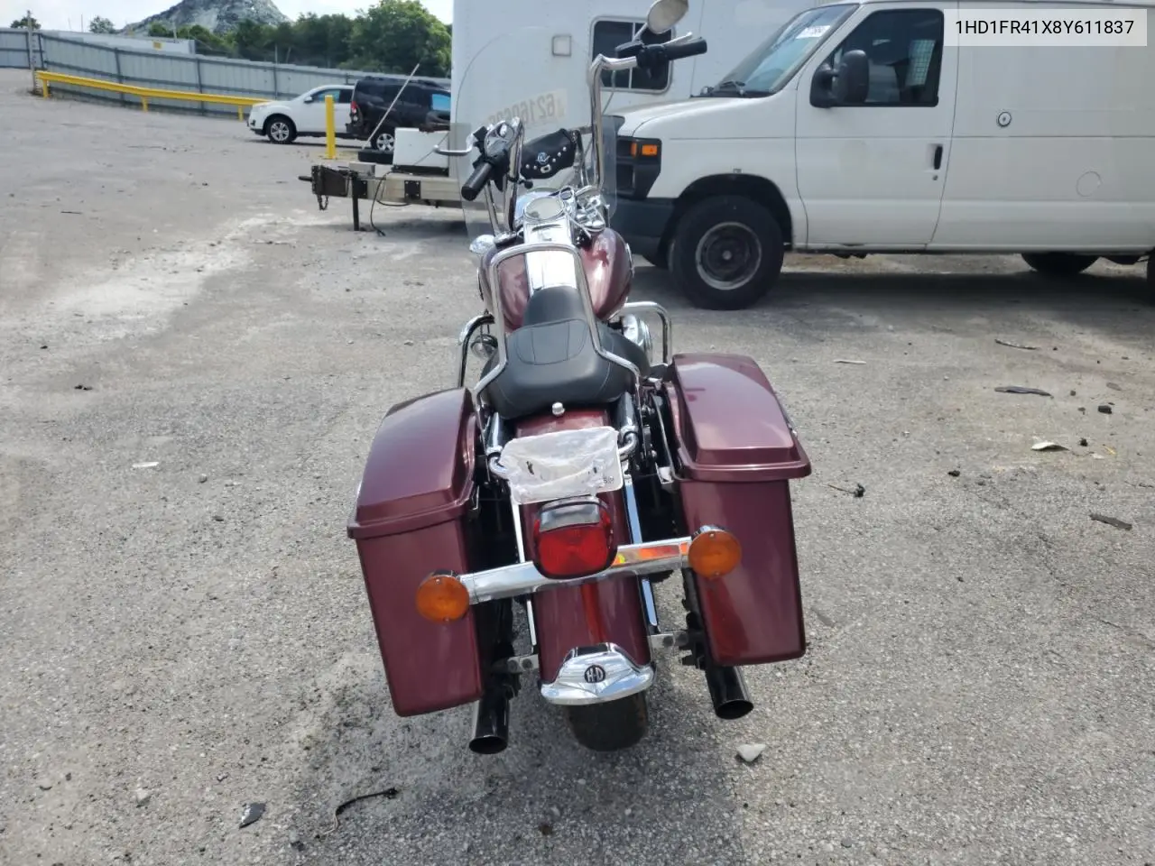 2008 Harley-Davidson Flhrc VIN: 1HD1FR41X8Y611837 Lot: 62160625
