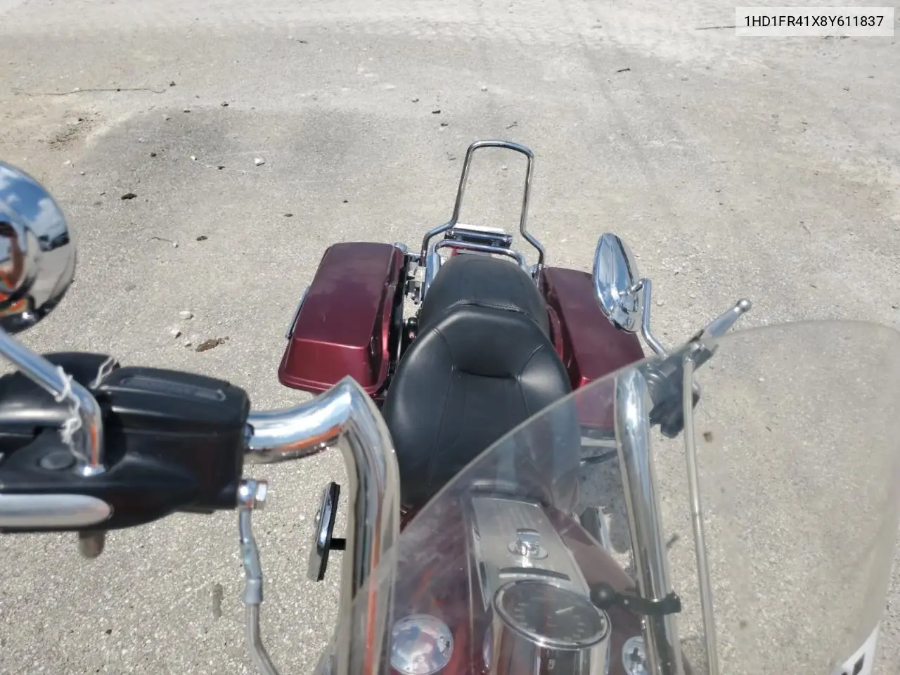 2008 Harley-Davidson Flhrc VIN: 1HD1FR41X8Y611837 Lot: 62160625