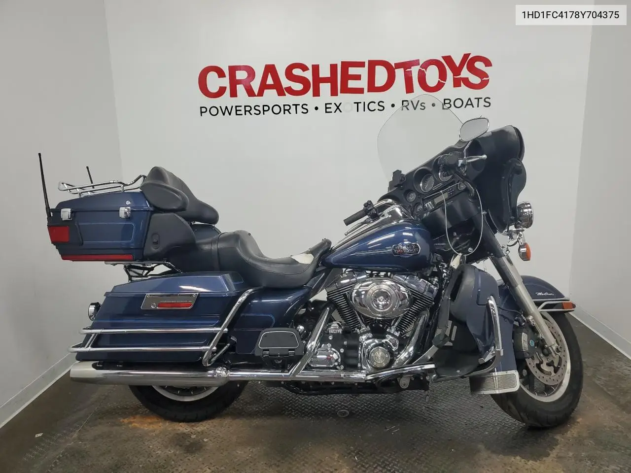 2008 Harley-Davidson Flhtcui VIN: 1HD1FC4178Y704375 Lot: 62387905