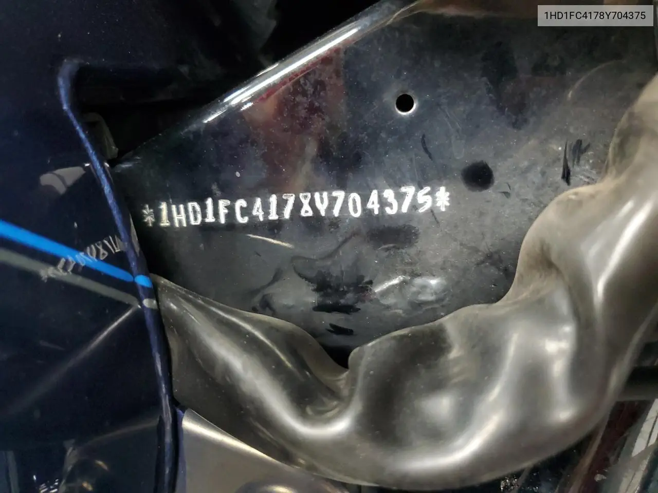 2008 Harley-Davidson Flhtcui VIN: 1HD1FC4178Y704375 Lot: 62387905
