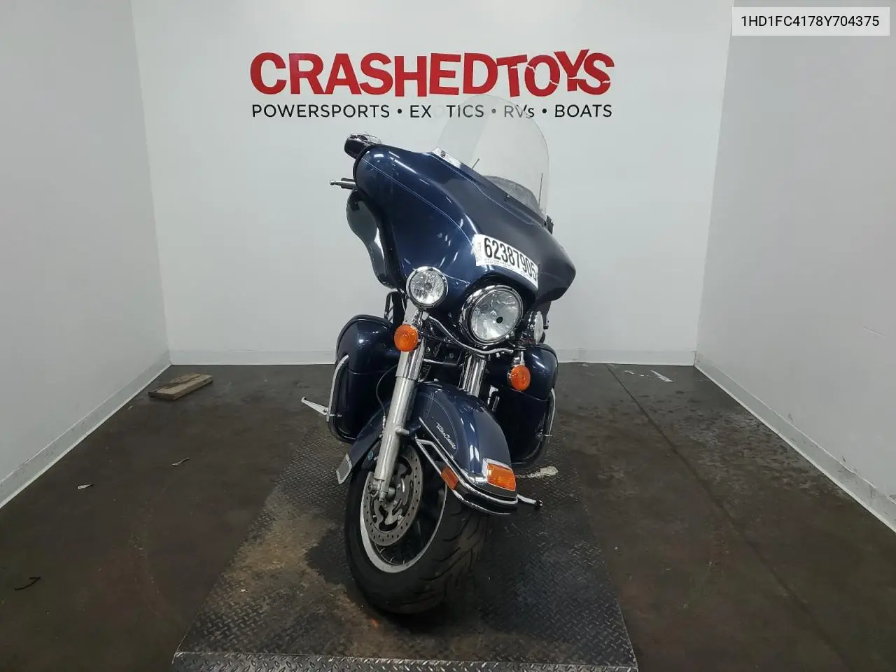 2008 Harley-Davidson Flhtcui VIN: 1HD1FC4178Y704375 Lot: 62387905