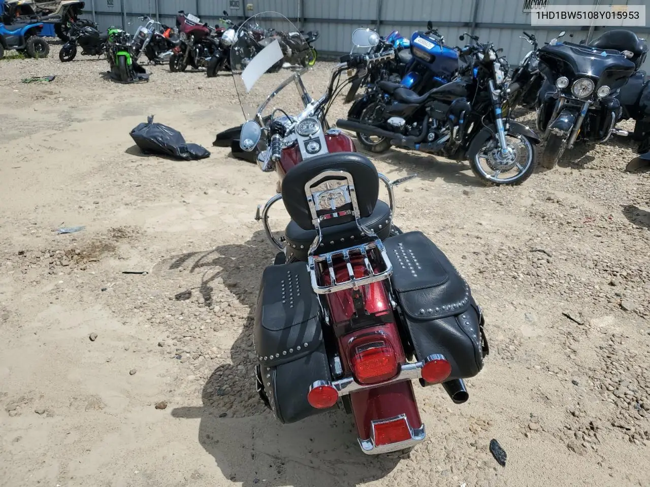 2008 Harley-Davidson Flstc VIN: 1HD1BW5108Y015953 Lot: 62698085