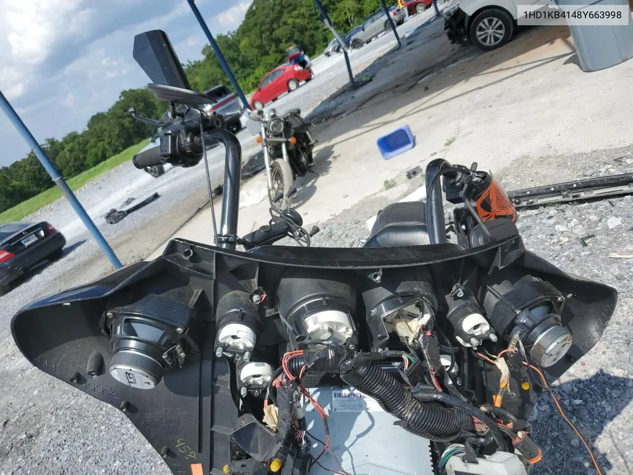 2008 Harley-Davidson Flhx VIN: 1HD1KB4148Y663998 Lot: 62878135