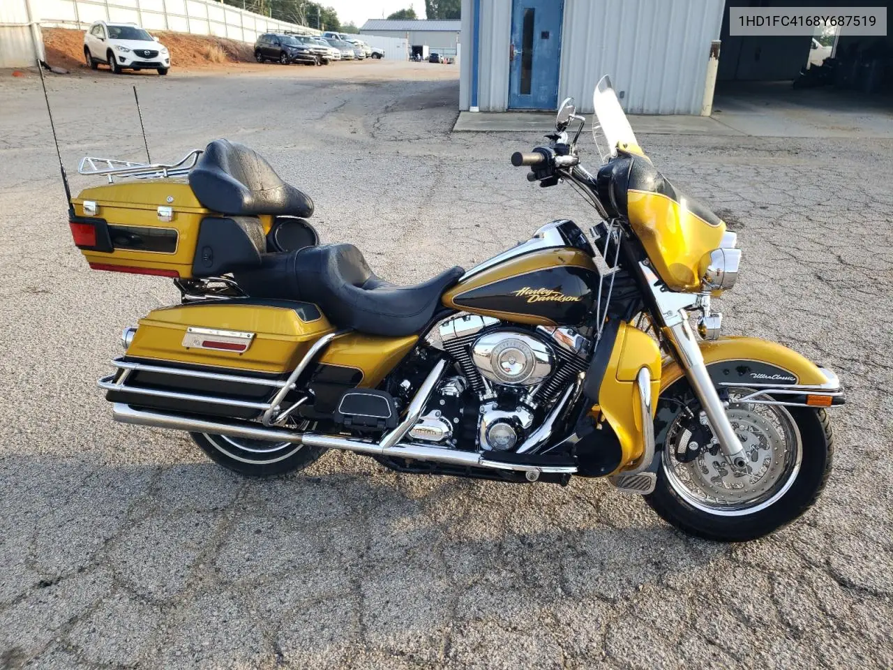 2008 Harley-Davidson Flhtcui VIN: 1HD1FC4168Y687519 Lot: 62879345