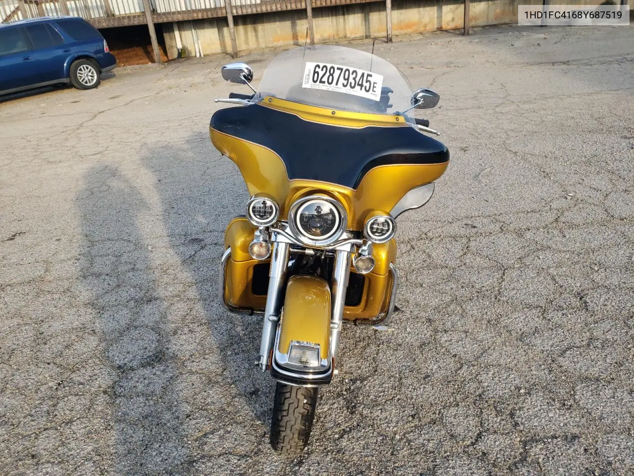 2008 Harley-Davidson Flhtcui VIN: 1HD1FC4168Y687519 Lot: 62879345