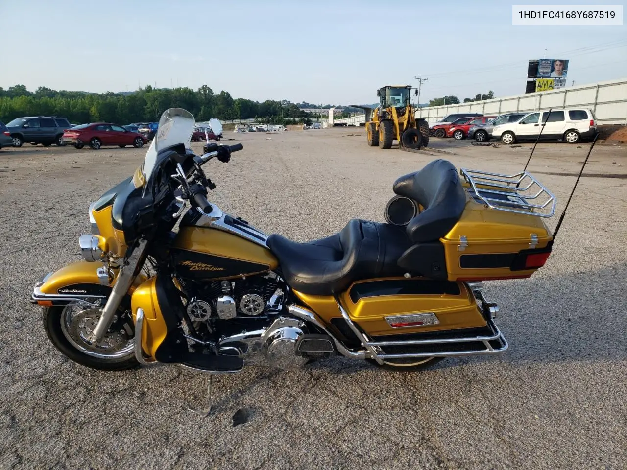 2008 Harley-Davidson Flhtcui VIN: 1HD1FC4168Y687519 Lot: 62879345