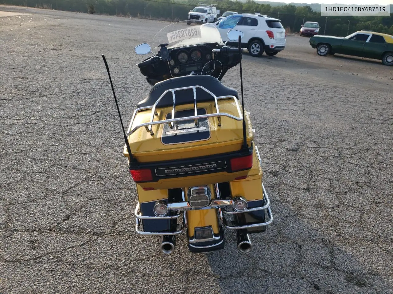 2008 Harley-Davidson Flhtcui VIN: 1HD1FC4168Y687519 Lot: 62879345