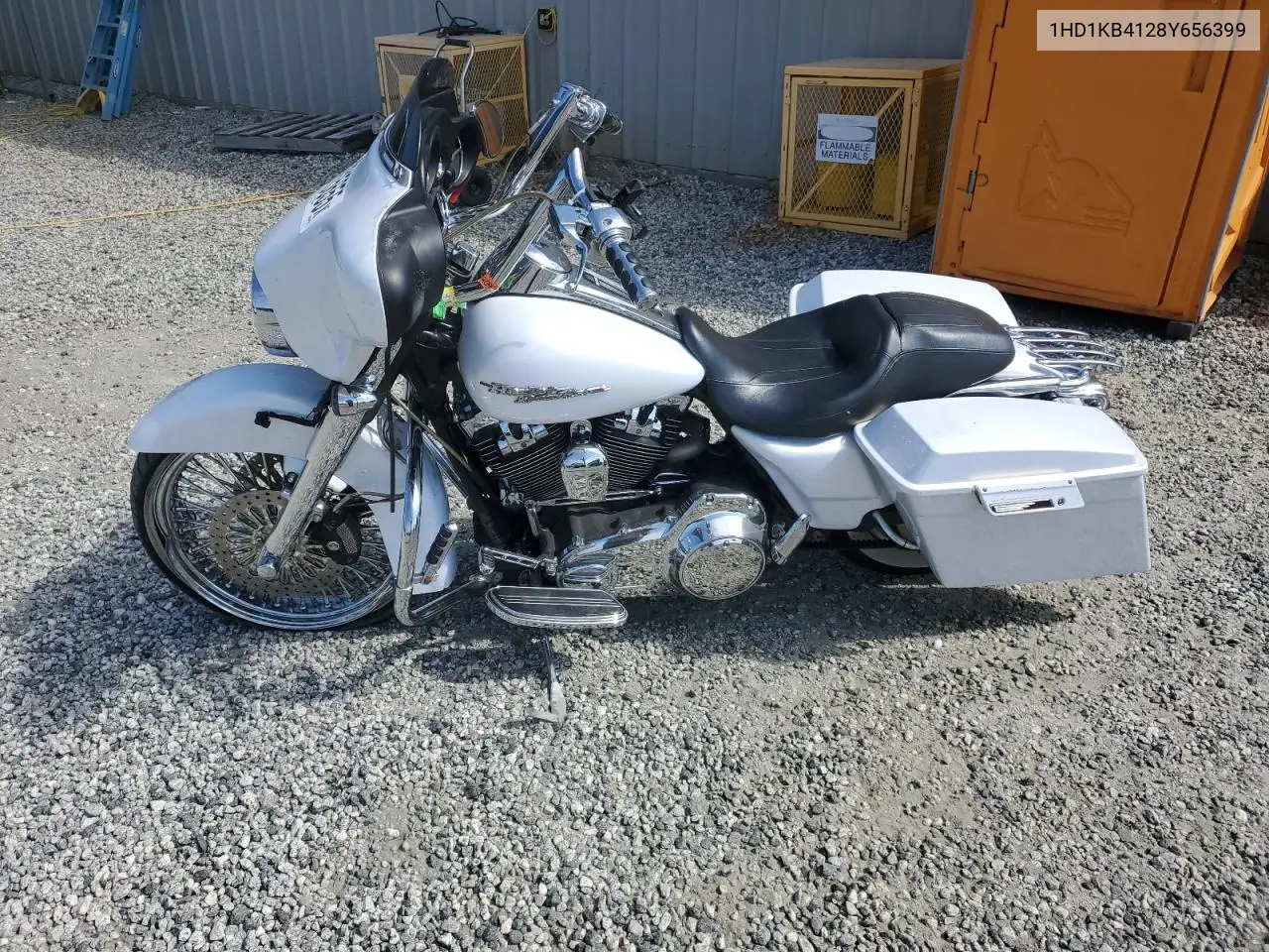 2008 Harley-Davidson Flhx VIN: 1HD1KB4128Y656399 Lot: 62915655