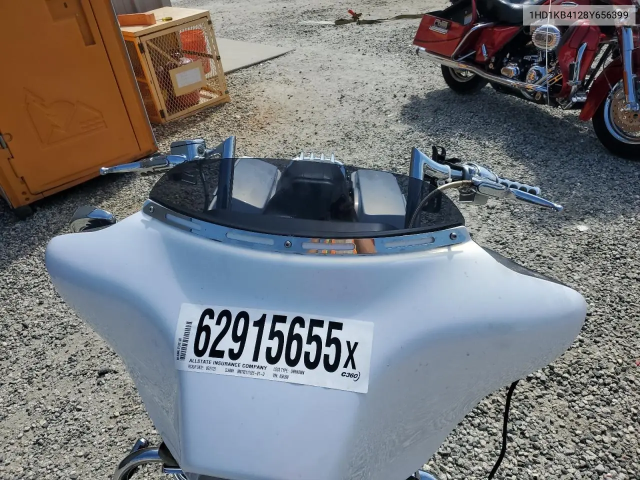 2008 Harley-Davidson Flhx VIN: 1HD1KB4128Y656399 Lot: 62915655