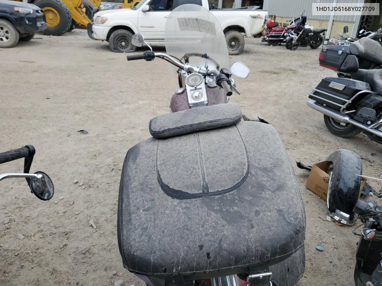 2008 Harley-Davidson Flstn VIN: 1HD1JD5168Y027709 Lot: 82690374