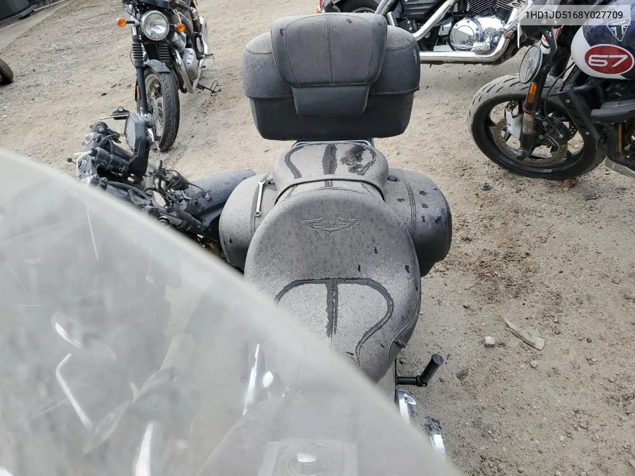 2008 Harley-Davidson Flstn VIN: 1HD1JD5168Y027709 Lot: 82690374