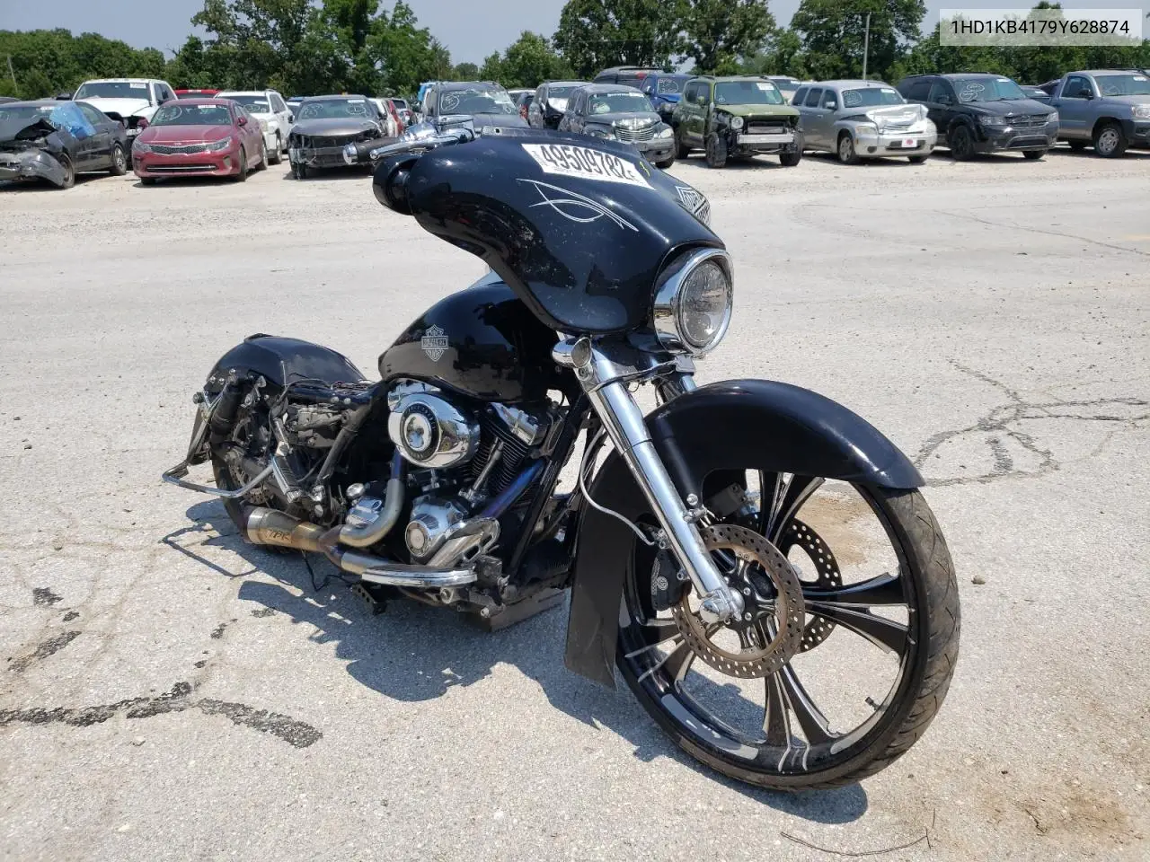 2009 Harley-Davidson Flhx VIN: 1HD1KB4179Y628874 Lot: 49509782