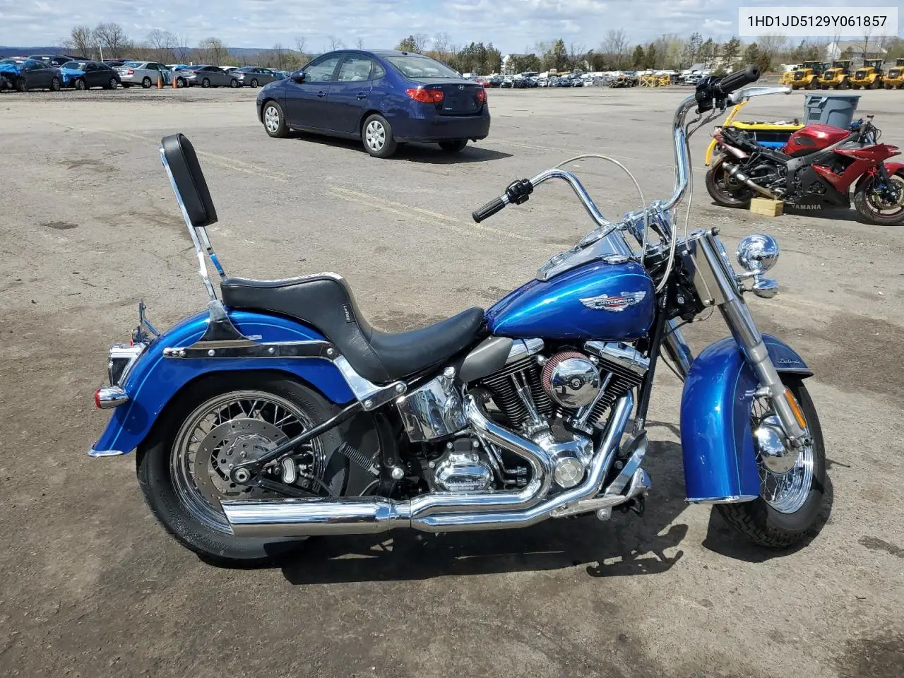 2009 Harley-Davidson Flstn VIN: 1HD1JD5129Y061857 Lot: 52075585