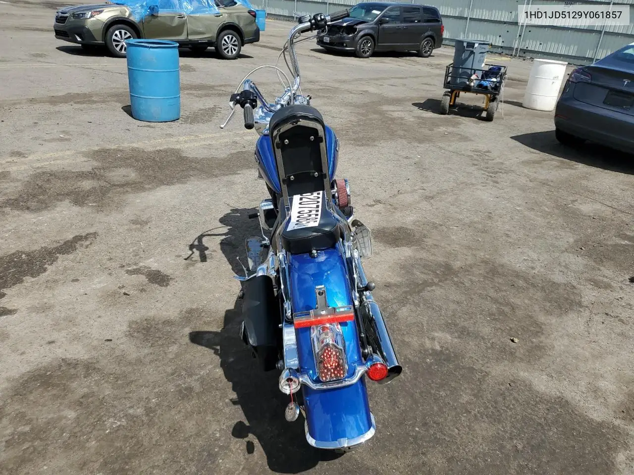 2009 Harley-Davidson Flstn VIN: 1HD1JD5129Y061857 Lot: 52075585