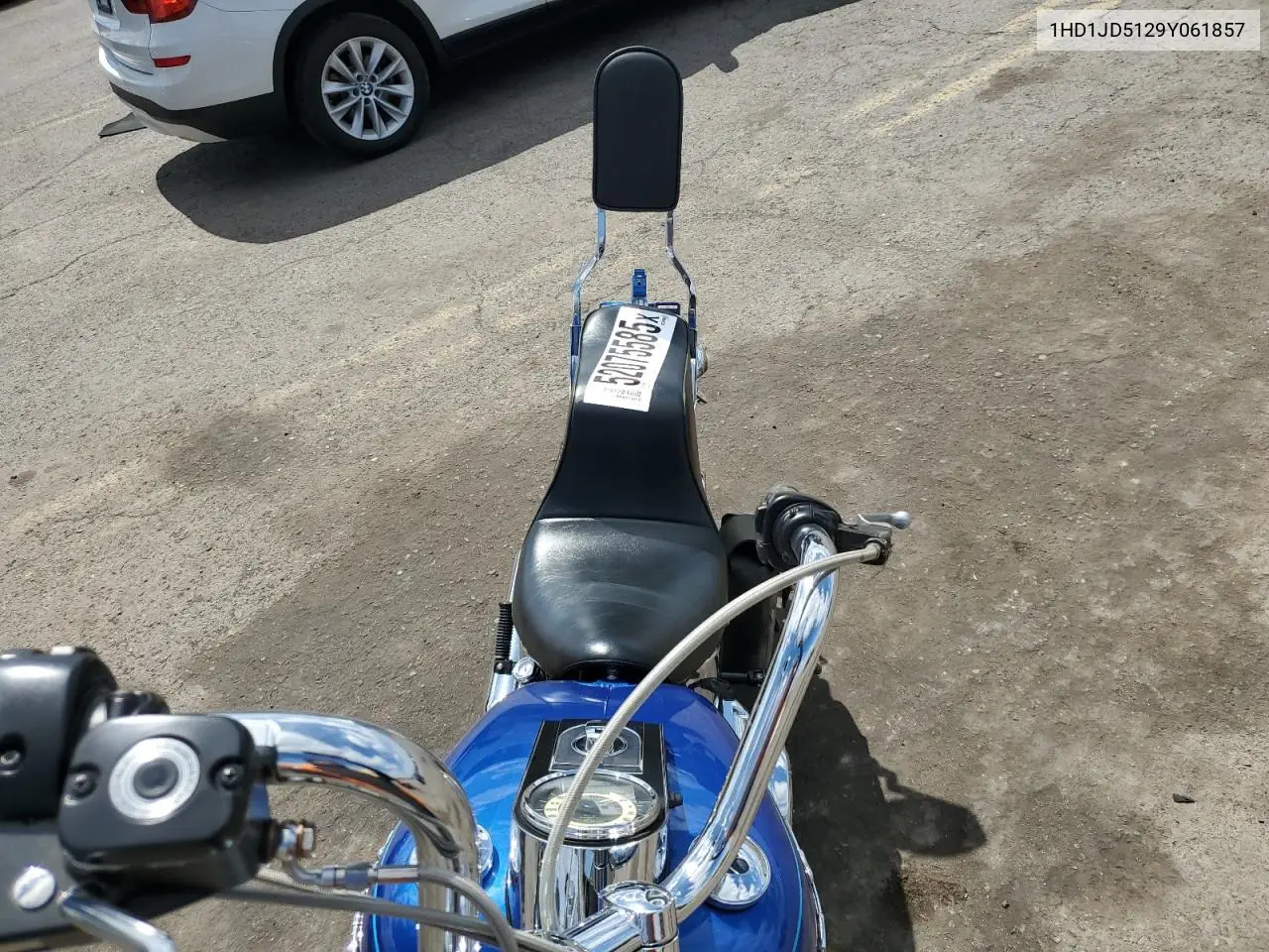 2009 Harley-Davidson Flstn VIN: 1HD1JD5129Y061857 Lot: 52075585