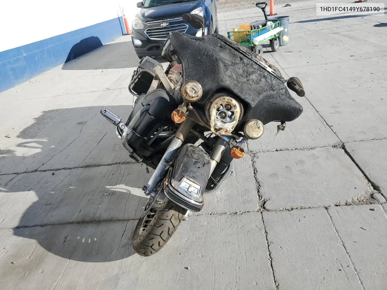 2009 Harley-Davidson Flhtcu VIN: 1HD1FC4149Y678190 Lot: 56162015