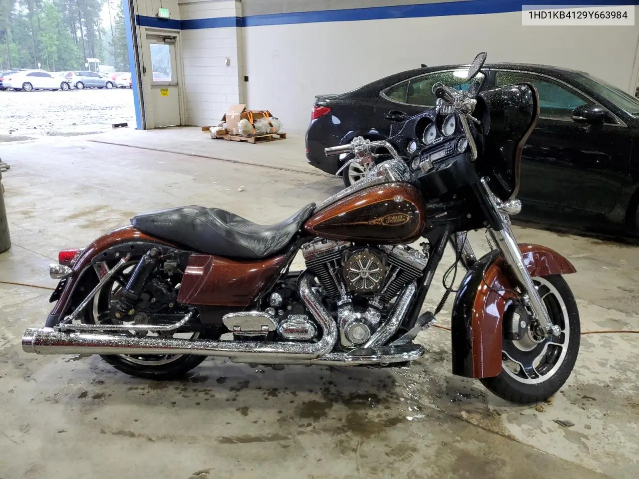 2009 Harley-Davidson Flhx VIN: 1HD1KB4129Y663984 Lot: 56926365