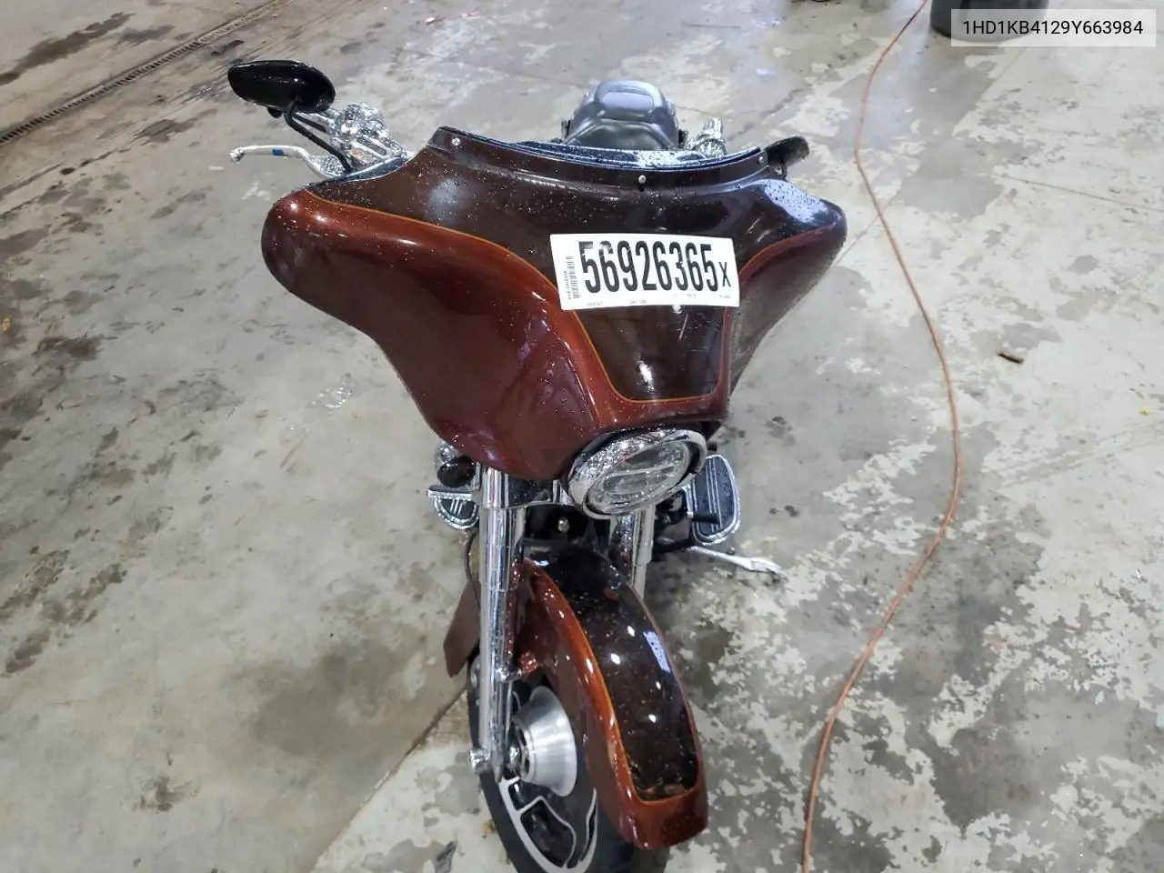 2009 Harley-Davidson Flhx VIN: 1HD1KB4129Y663984 Lot: 56926365