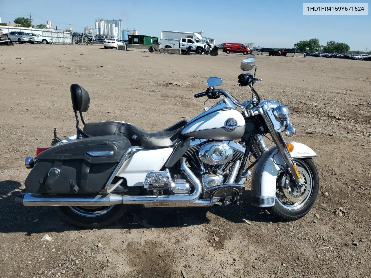 2009 Harley-Davidson Flhrc VIN: 1HD1FR4159Y671624 Lot: 58794875