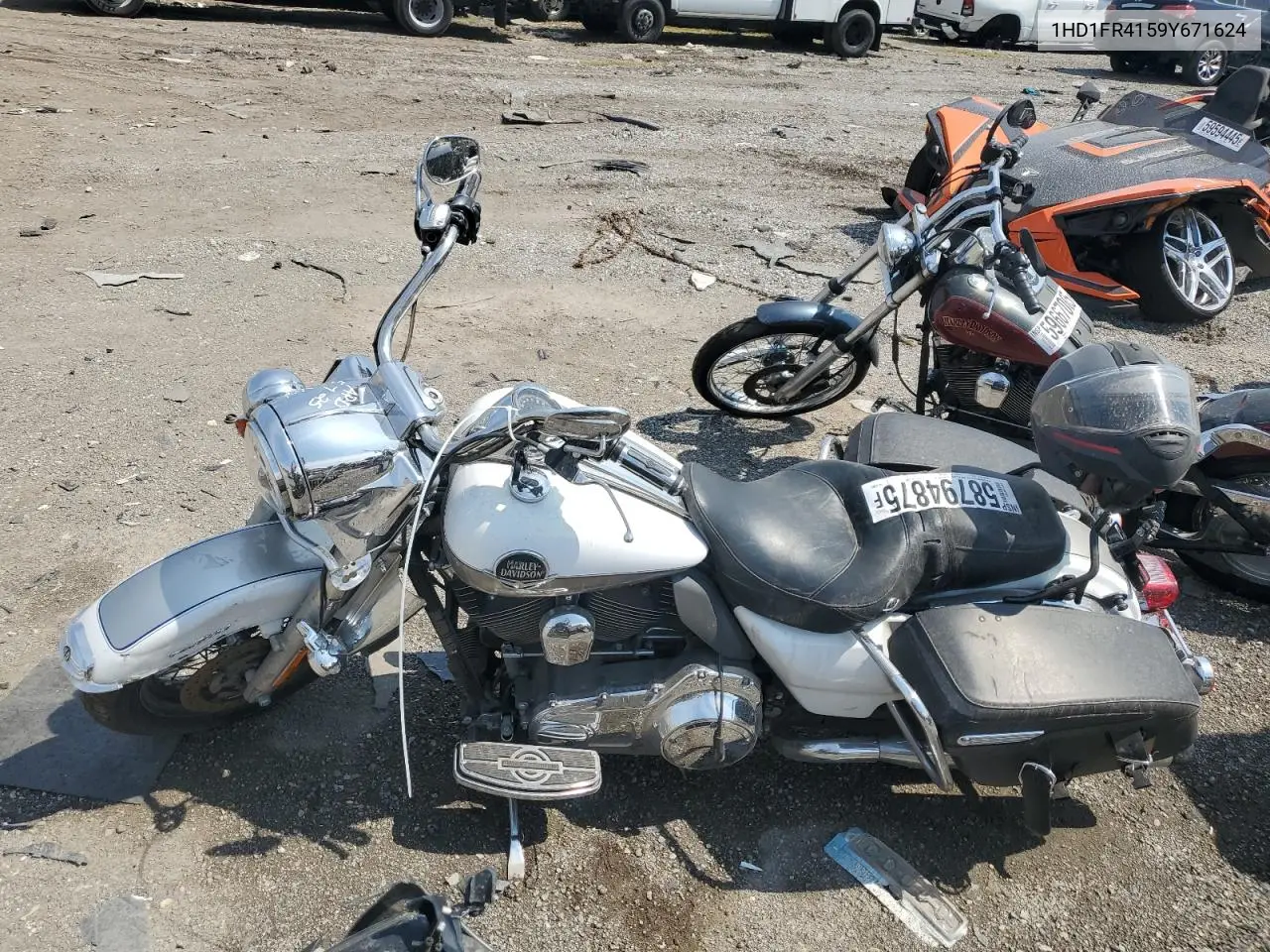 2009 Harley-Davidson Flhrc VIN: 1HD1FR4159Y671624 Lot: 58794875