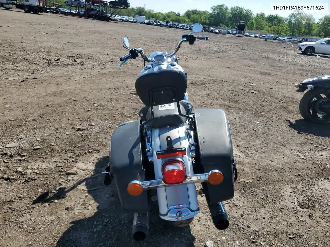 2009 Harley-Davidson Flhrc VIN: 1HD1FR4159Y671624 Lot: 58794875
