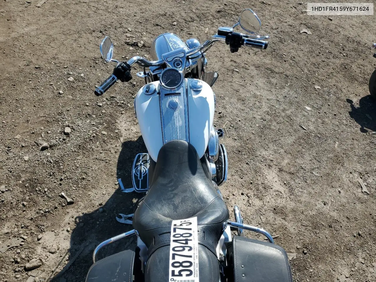 2009 Harley-Davidson Flhrc VIN: 1HD1FR4159Y671624 Lot: 58794875