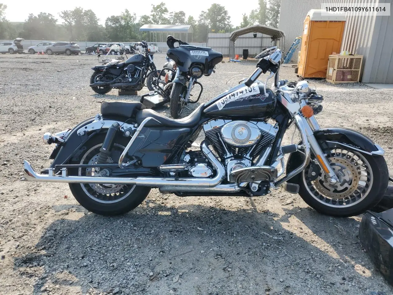 2009 Harley-Davidson Flhr VIN: 1HD1FB4109Y611614 Lot: 59147415