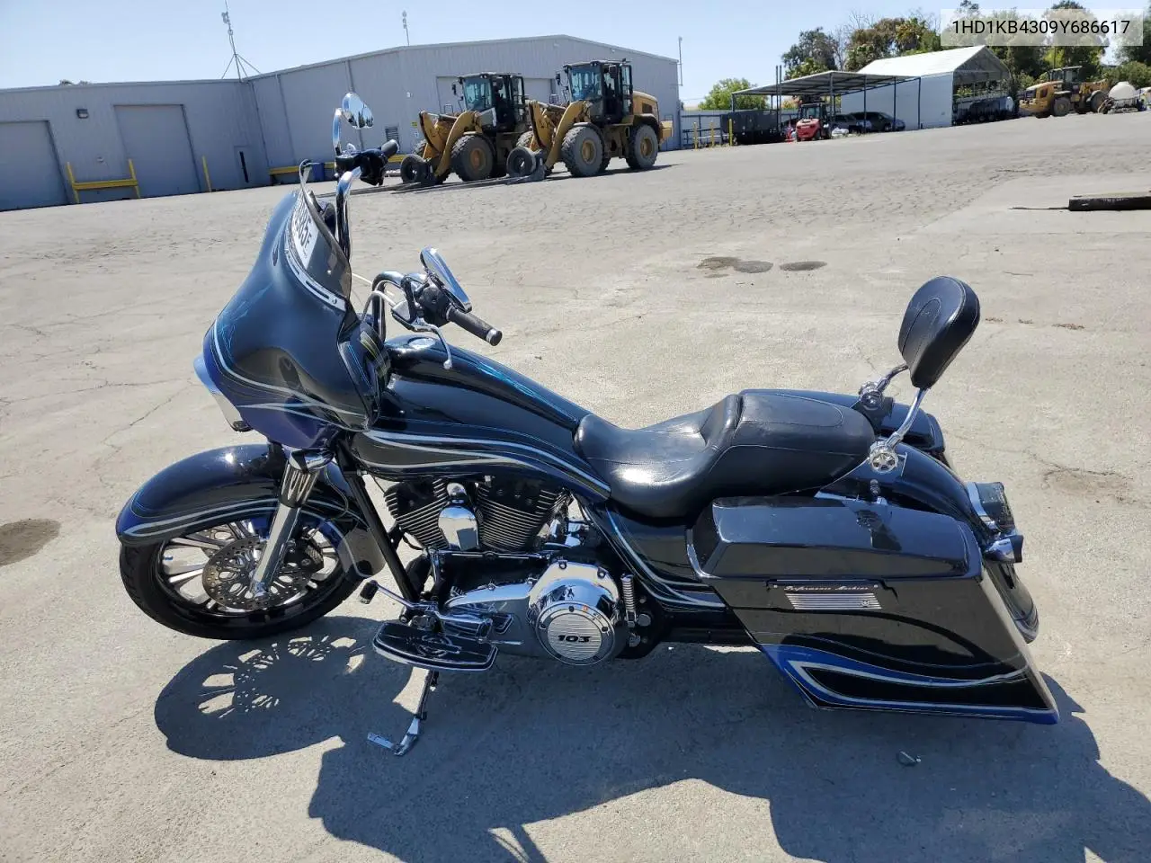 2009 Harley-Davidson Flhx VIN: 1HD1KB4309Y686617 Lot: 62318985
