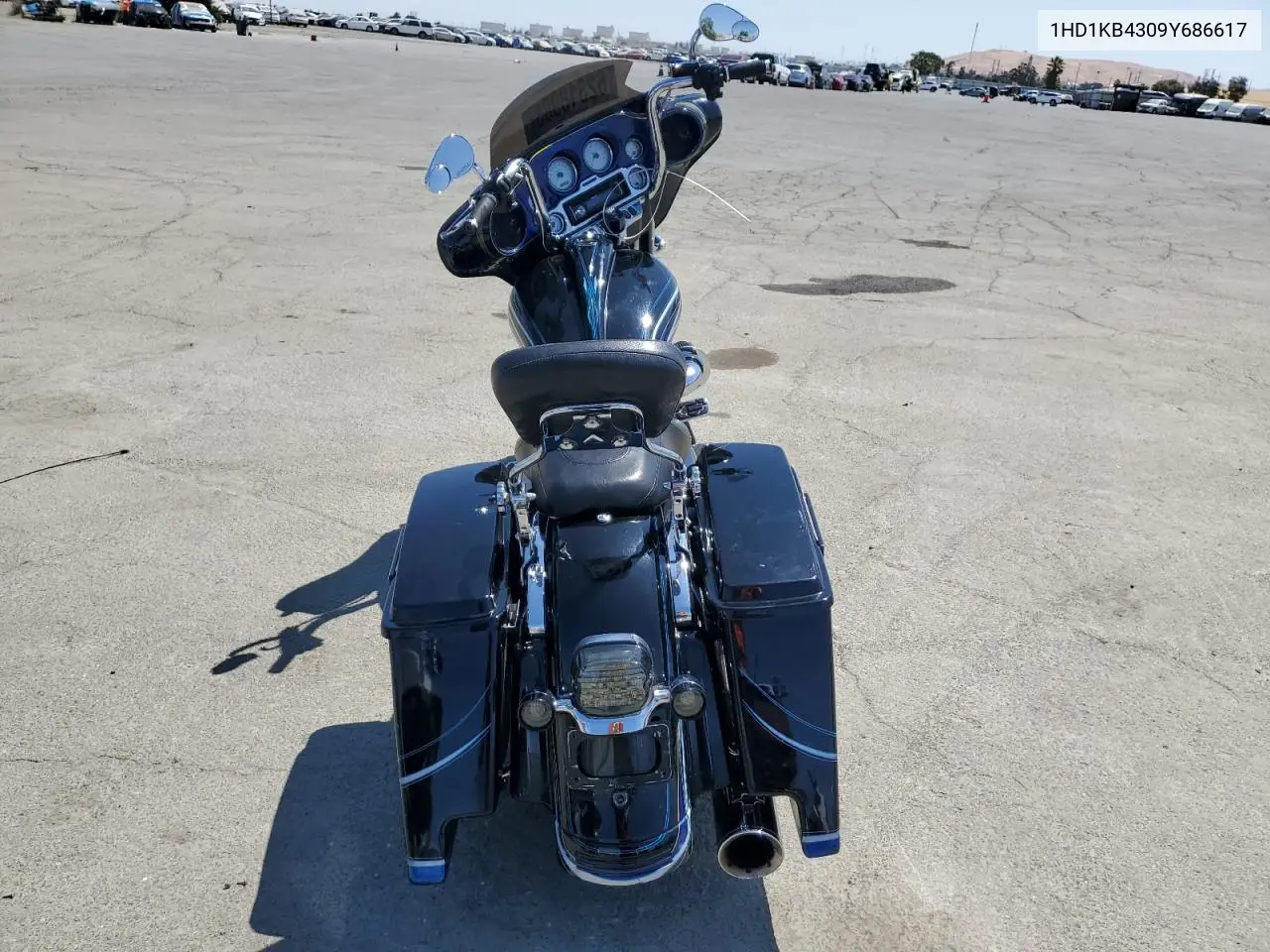 2009 Harley-Davidson Flhx VIN: 1HD1KB4309Y686617 Lot: 62318985