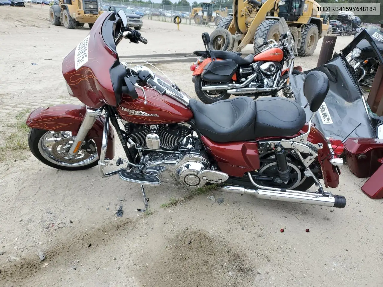 2009 Harley-Davidson Flhx VIN: 1HD1KB4159Y648184 Lot: 62881815