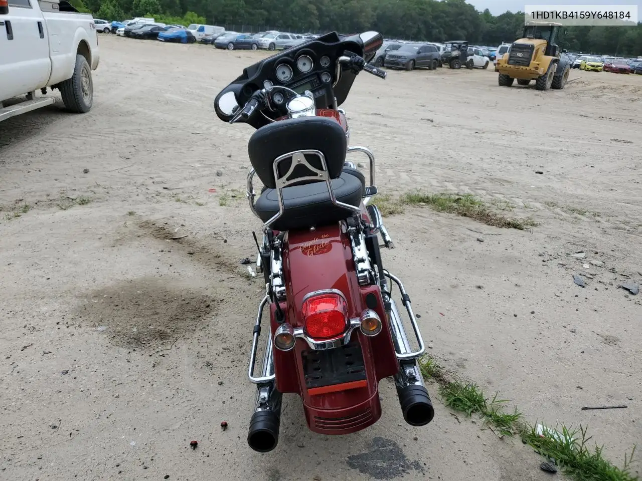 2009 Harley-Davidson Flhx VIN: 1HD1KB4159Y648184 Lot: 62881815