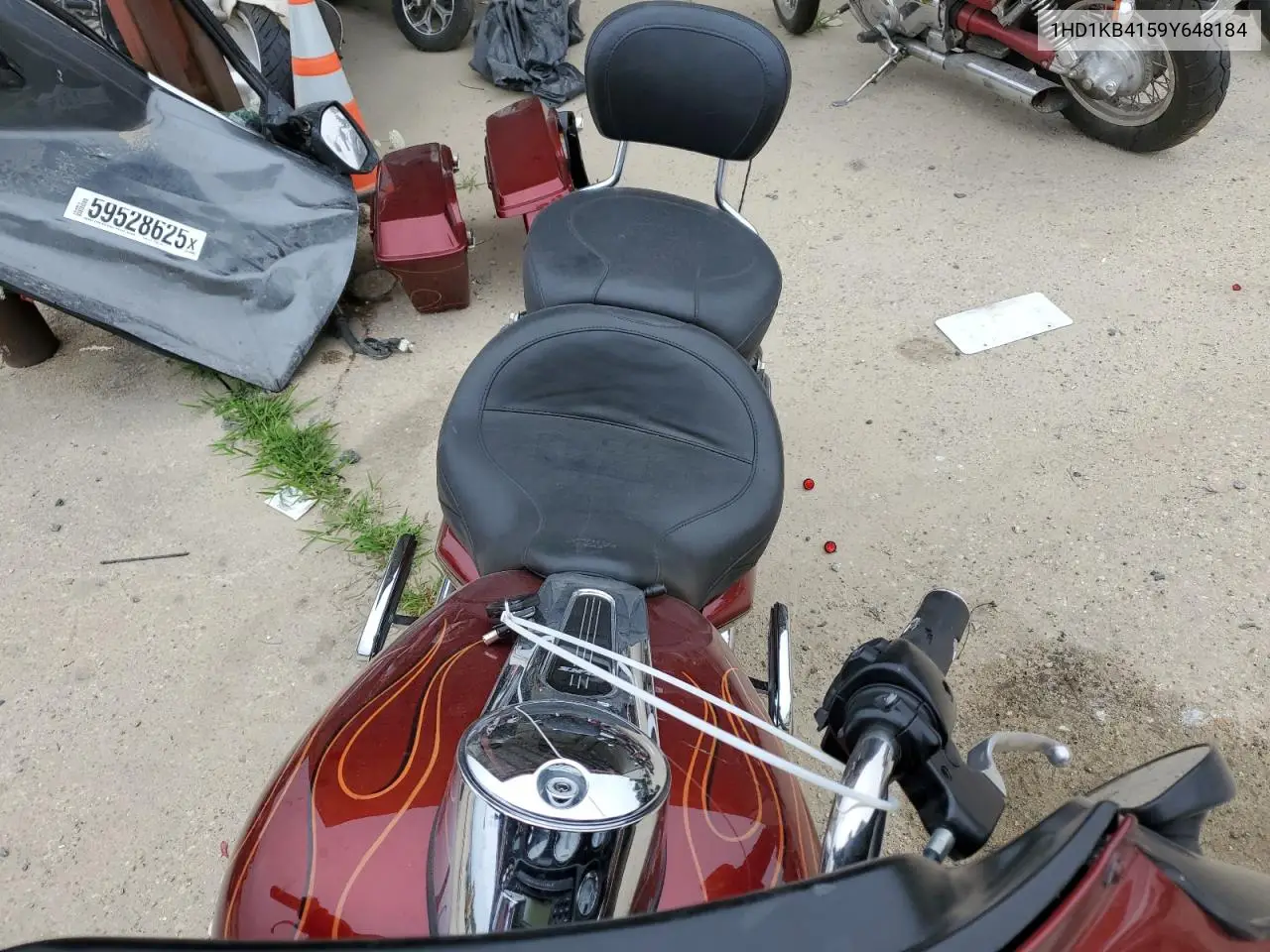 2009 Harley-Davidson Flhx VIN: 1HD1KB4159Y648184 Lot: 62881815