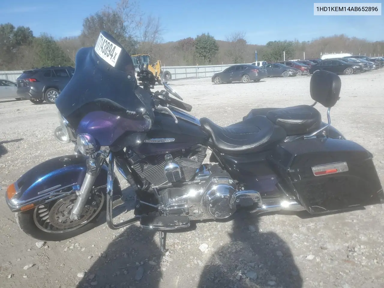 2010 Harley-Davidson Flhtk VIN: 1HD1KEM14AB652896 Lot: 48014955