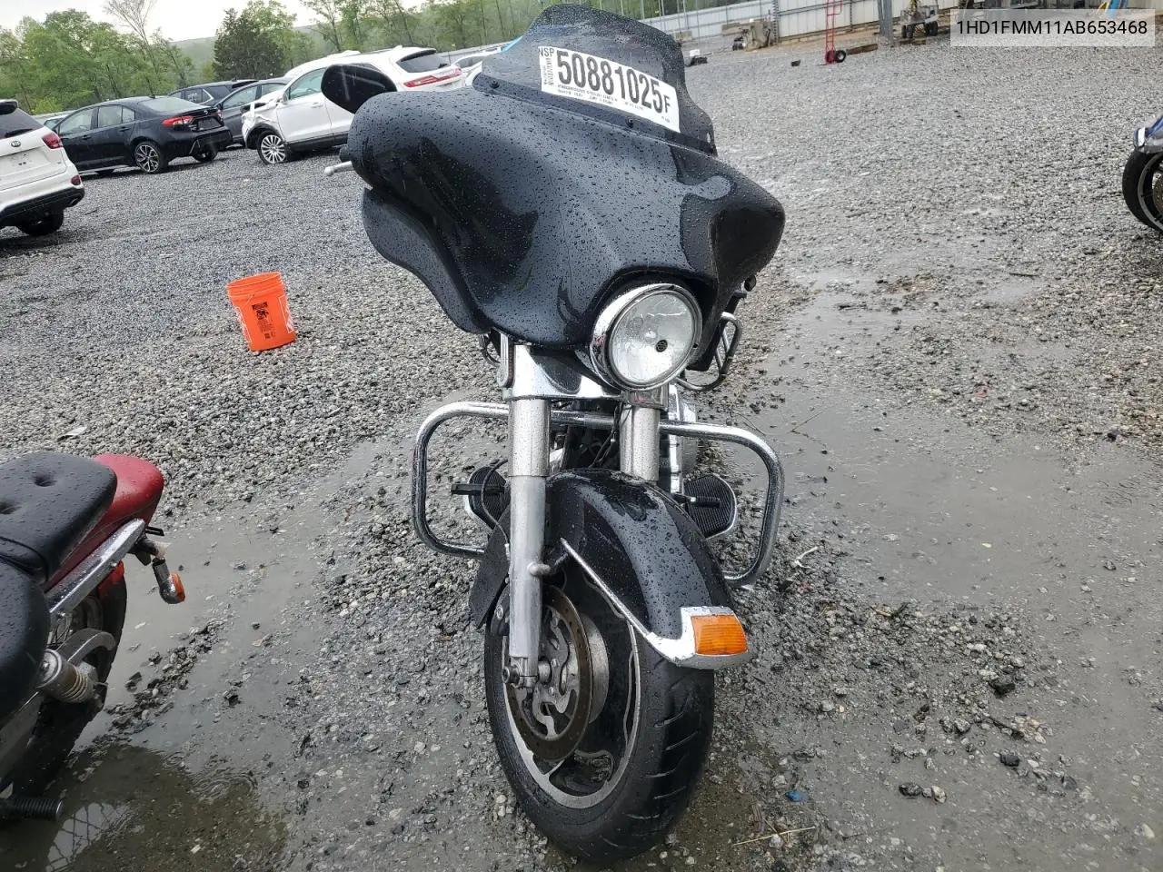 2010 Harley-Davidson Flhtp VIN: 1HD1FMM11AB653468 Lot: 50881025
