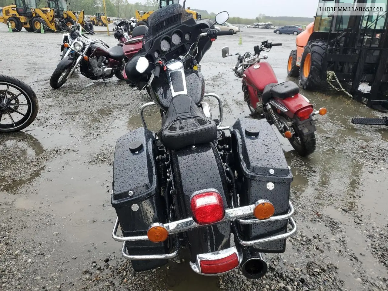 2010 Harley-Davidson Flhtp VIN: 1HD1FMM11AB653468 Lot: 50881025