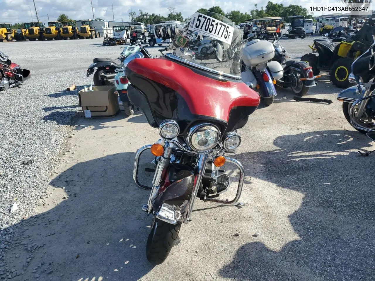 2010 Harley-Davidson Flhtcu VIN: 1HD1FC413AB652347 Lot: 57051775