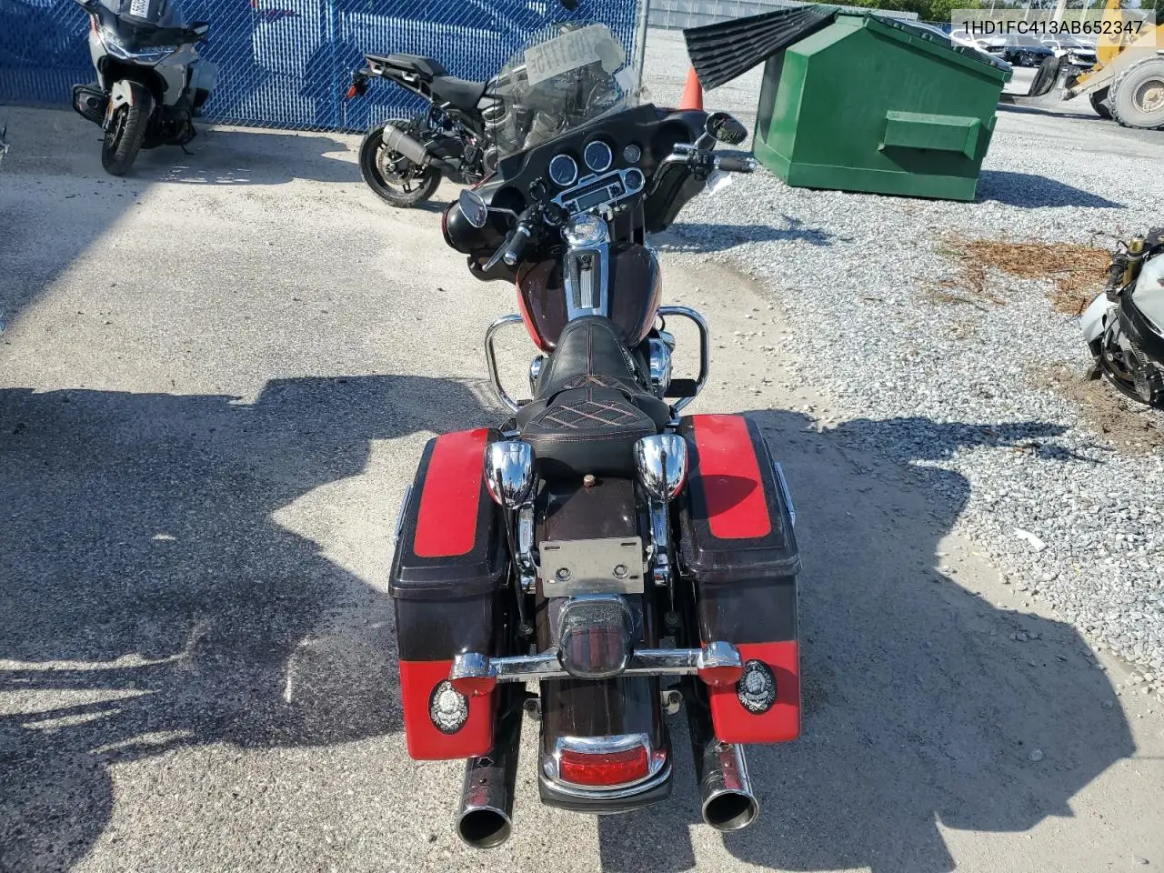2010 Harley-Davidson Flhtcu VIN: 1HD1FC413AB652347 Lot: 57051775