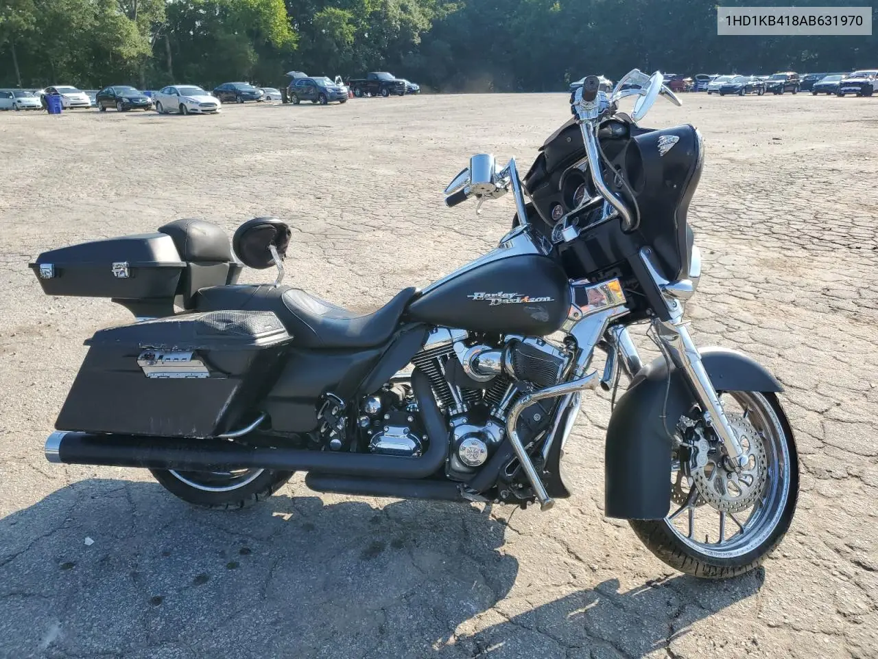 2010 Harley-Davidson Flhx VIN: 1HD1KB418AB631970 Lot: 61964155