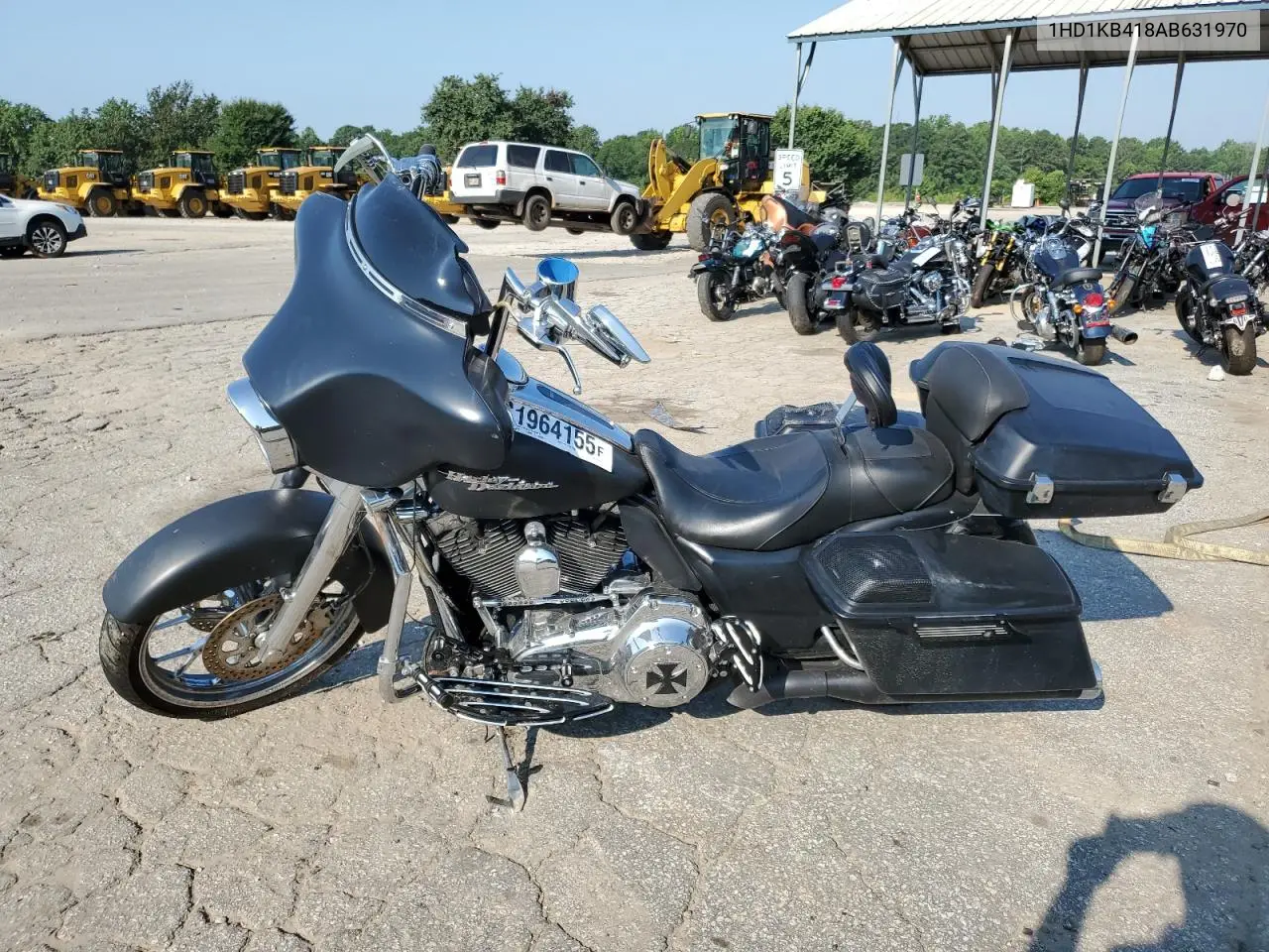 2010 Harley-Davidson Flhx VIN: 1HD1KB418AB631970 Lot: 61964155