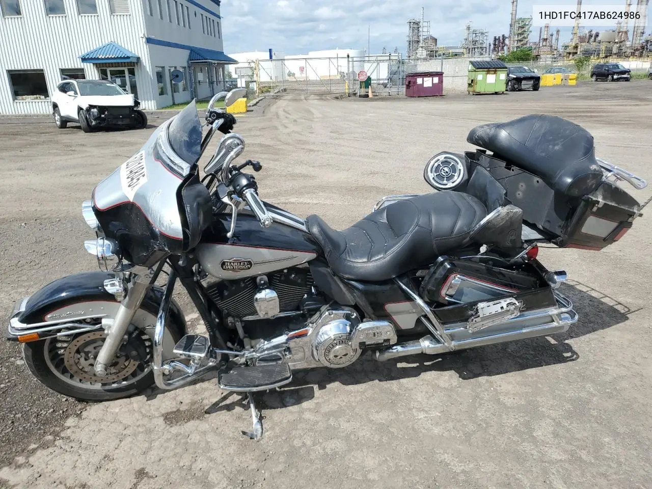 2010 Harley-Davidson Flhtcu VIN: 1HD1FC417AB624986 Lot: 62014845