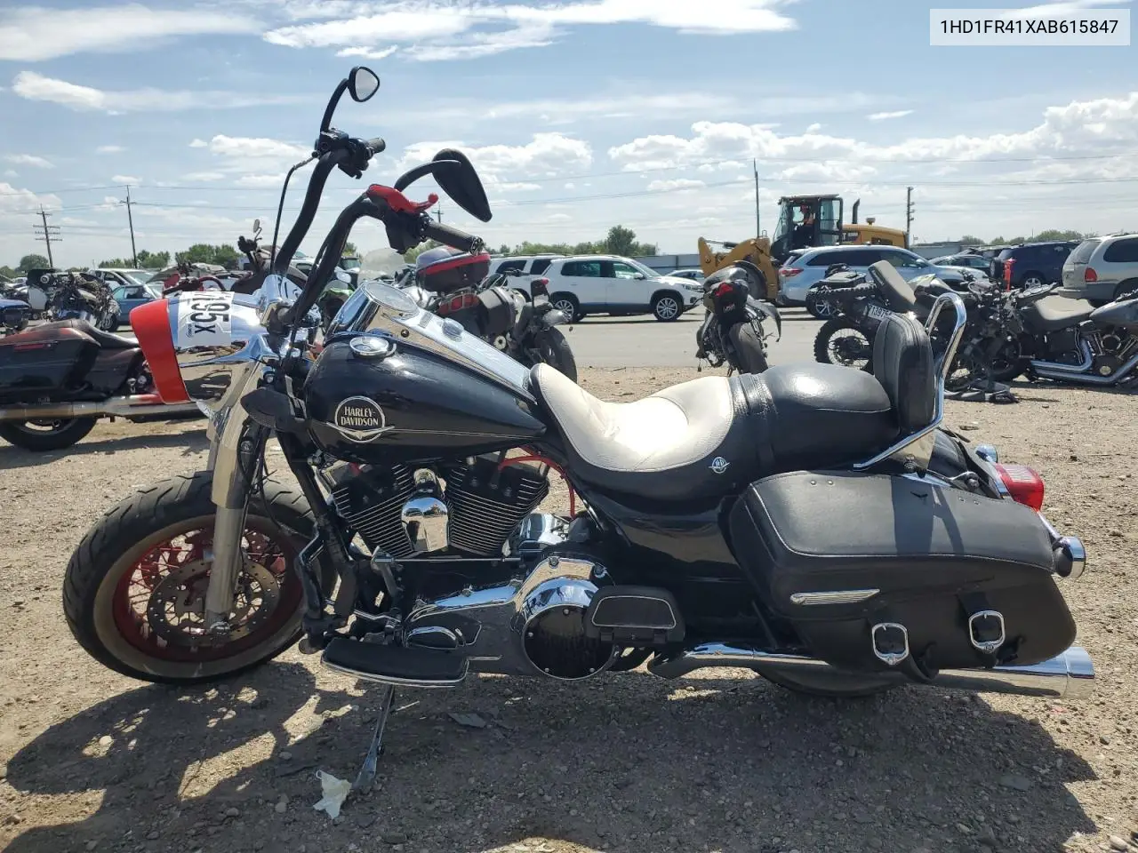 2010 Harley-Davidson Flhrc VIN: 1HD1FR41XAB615847 Lot: 62017195