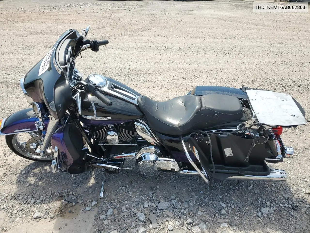 2010 Harley-Davidson Flhtk VIN: 1HD1KEM16AB662863 Lot: 62316405