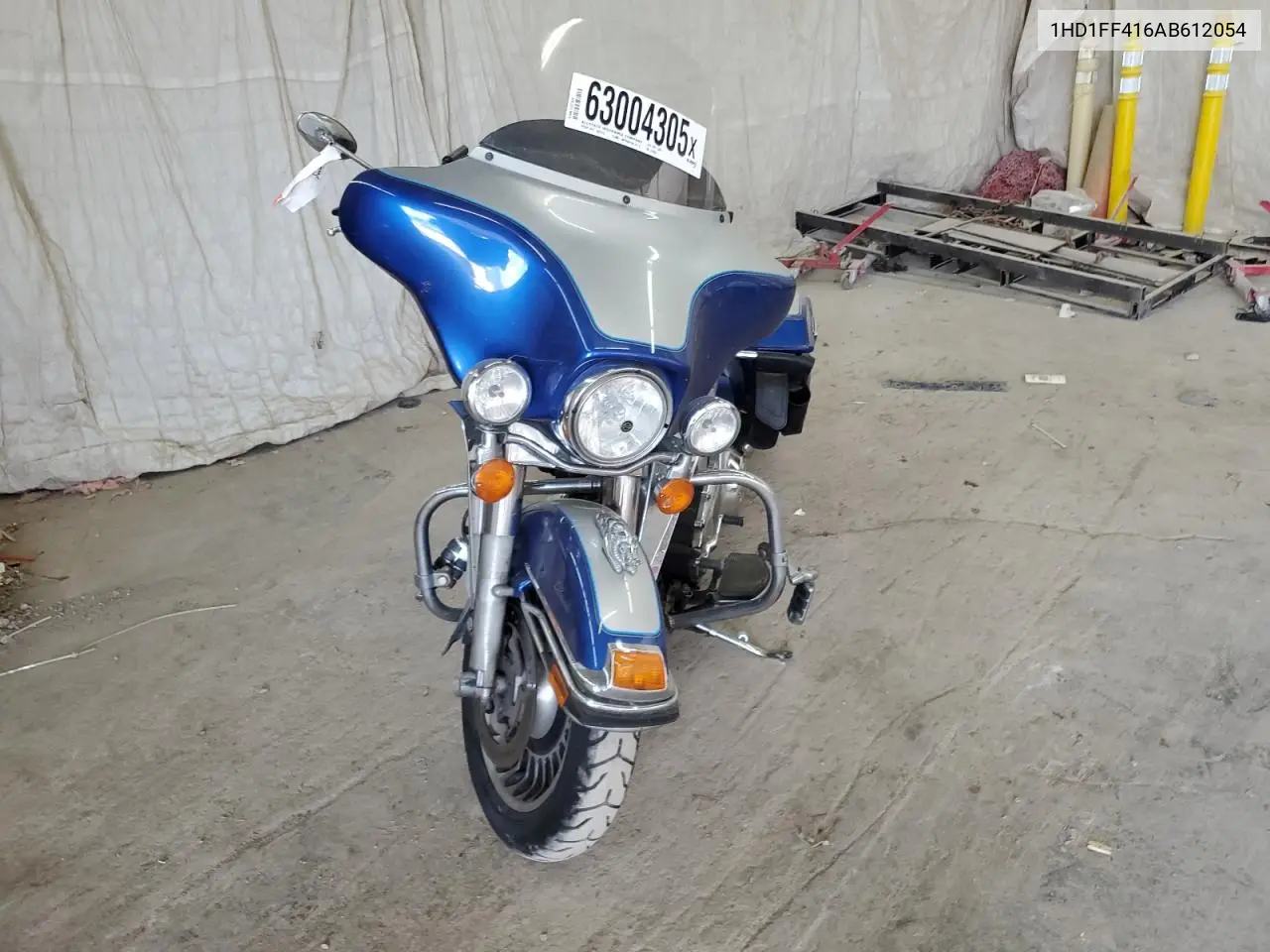 2010 Harley-Davidson Flhtc VIN: 1HD1FF416AB612054 Lot: 63004305