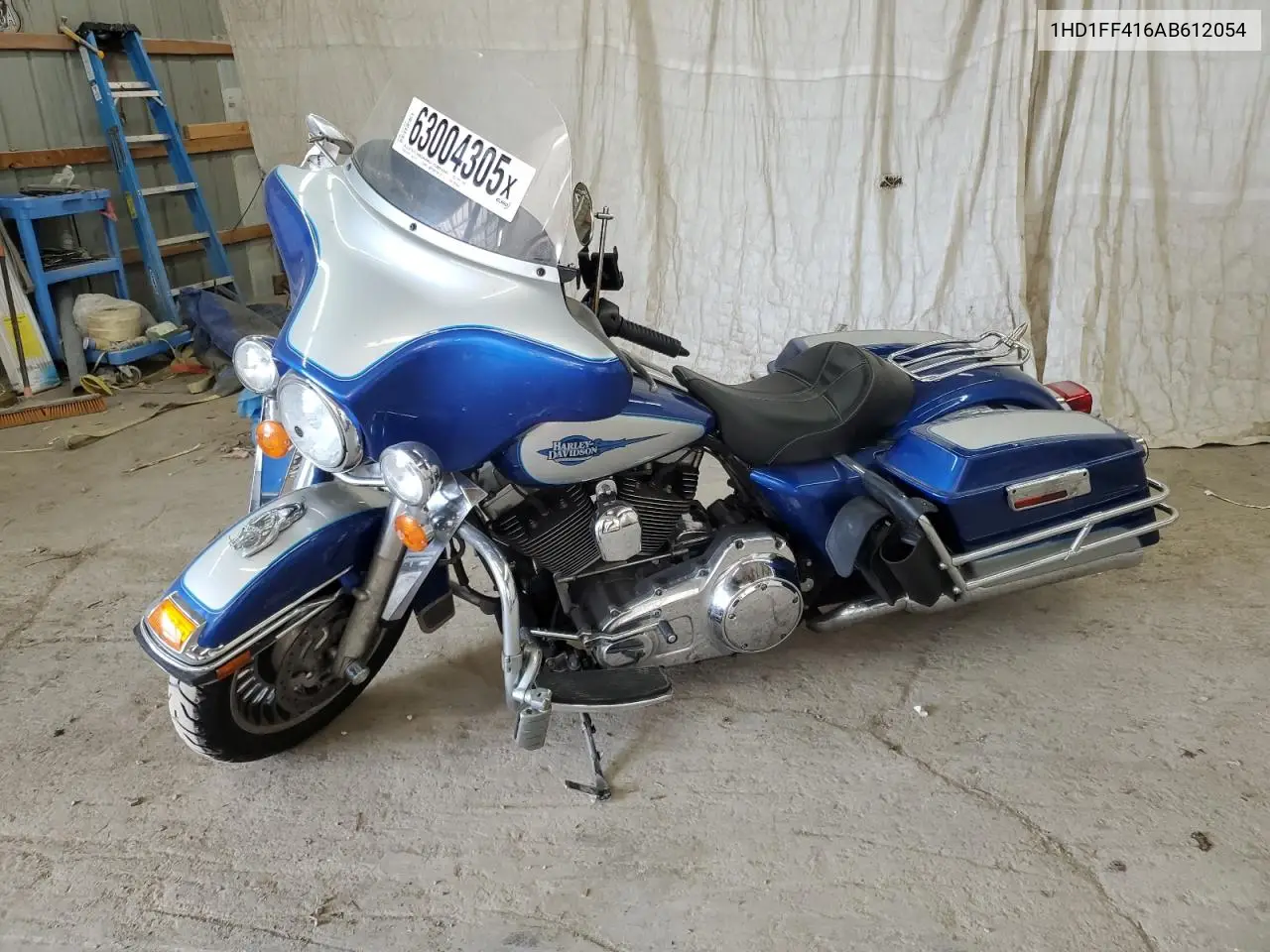 2010 Harley-Davidson Flhtc VIN: 1HD1FF416AB612054 Lot: 63004305
