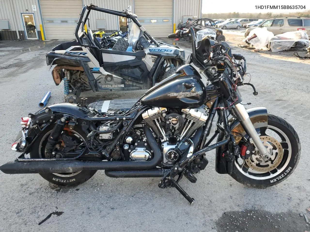 2011 Harley-Davidson Flhtp VIN: 1HD1FMM15BB635704 Lot: 45293345